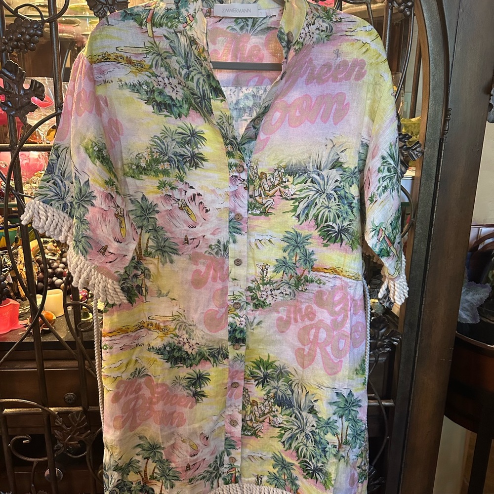 Zimmermann Multicolor Tropical Print Fabric - Picture 12 of 14